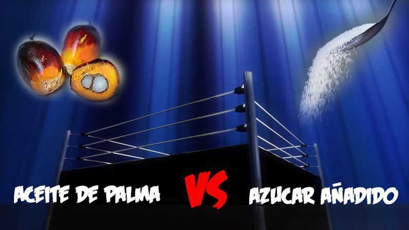 Oli de palma versus sucre afegit: duel de titans