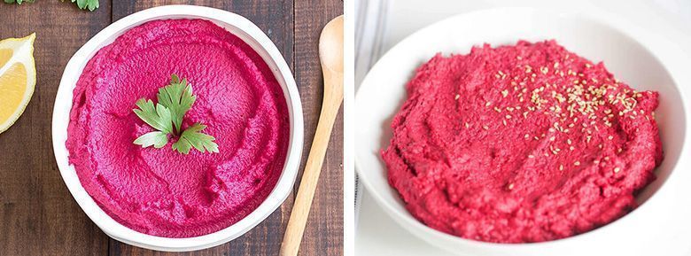 receta de hummus de remolacha