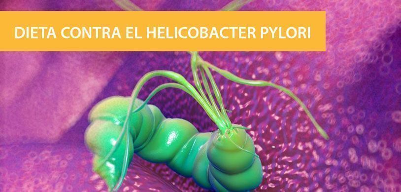 dieta para la gastritis y el helicobacter pylori