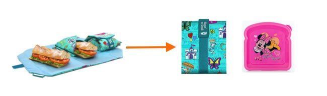 envases para bocadillos